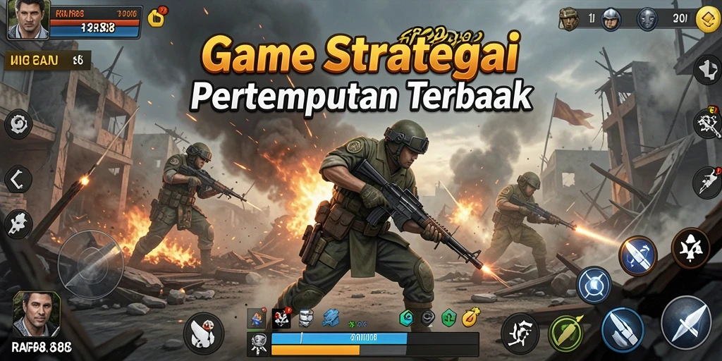 Tampilan seru dari pertempuran strategi di RAFA88.