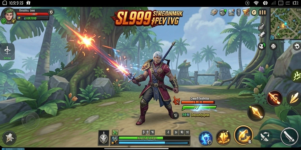 Tampilan utama gameplay SL999 dengan strategi mendalam dan aksi seru.