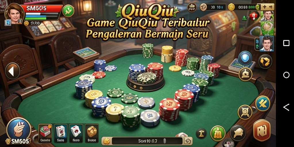 Tampilan menarik dari gameplay SM605 yang mendebarkan.